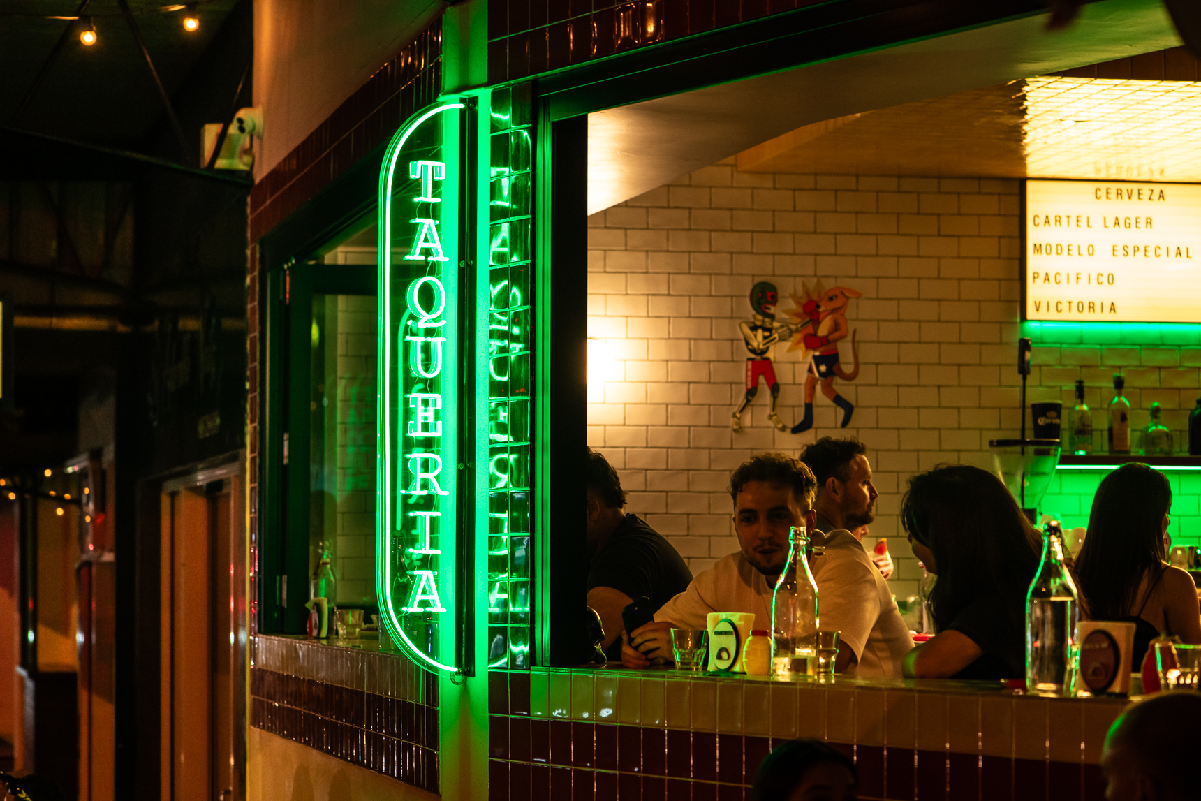 Cartel Del Taco, New Farm. Photography: Fergus Hurst